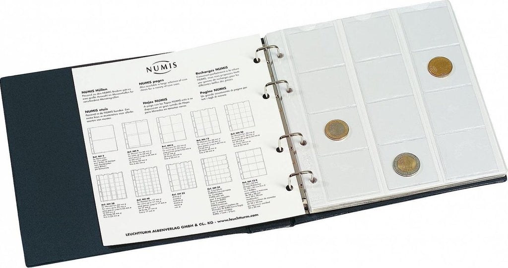 Numis muntalbum groen