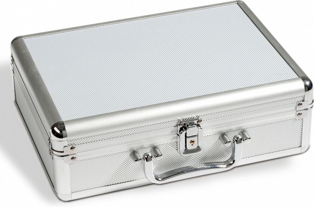 Koffer, cargo s 6 – geschikt voor: munten – incl. 6 tableaus – afm: 292 x 213 x 97 mm.