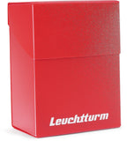 Deck box, voor gaming TCG kaarten – geschikt voor 100 kaarten – in de kleur rood