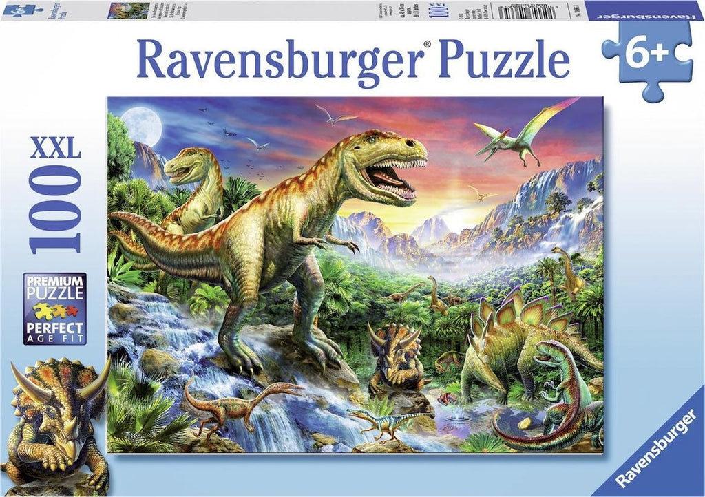 Ravensburger puzzel bij de dinosaurussen – legpuzzel – 100 stukjes