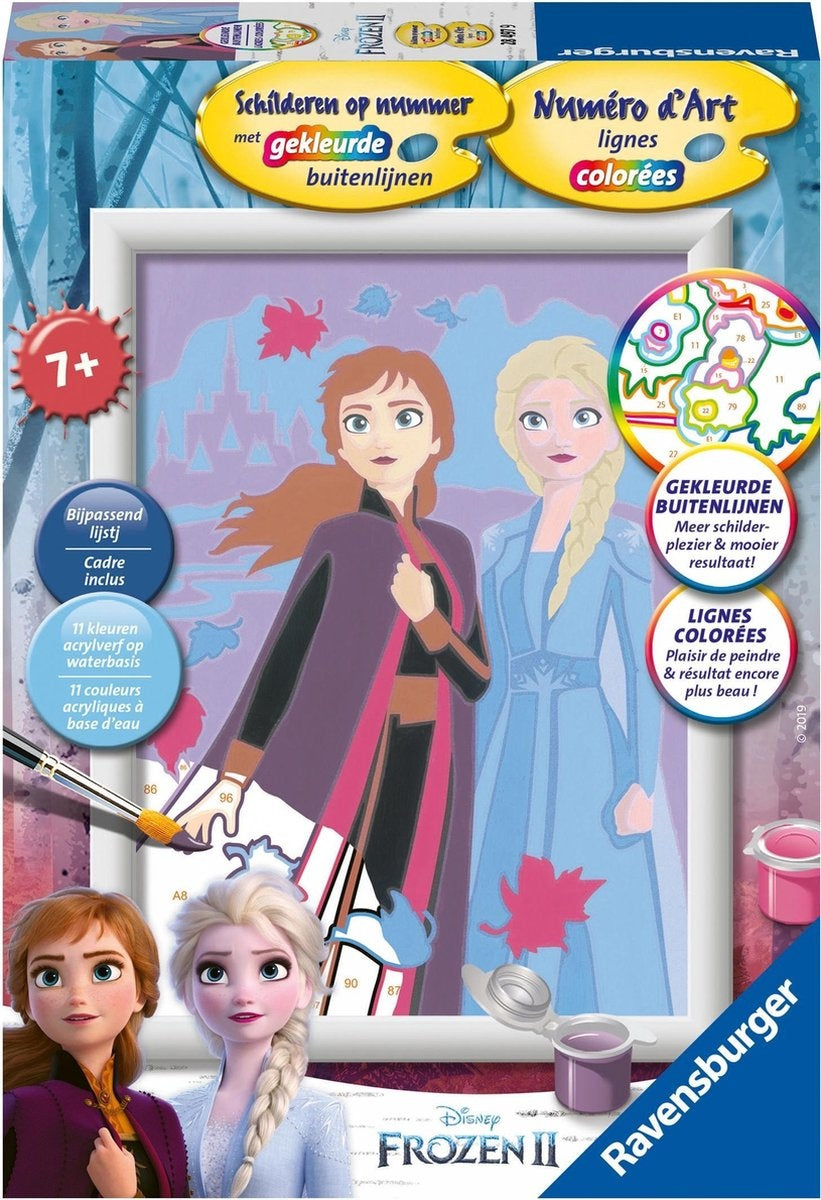 Schilderen op nummer – frozen 2