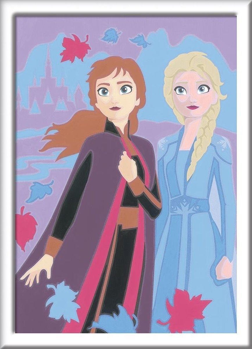 Schilderen op nummer – frozen 2