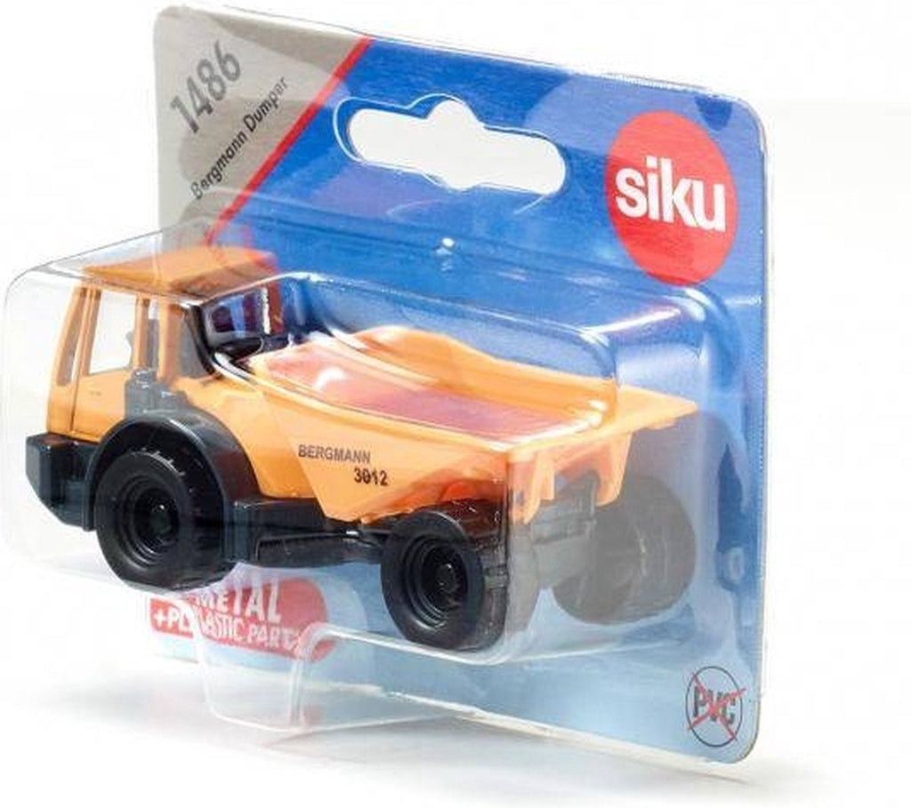Siku bergmann dumper kiepwagen geel (1486)