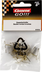 Carrera go racebaanonderdeel – dubbele sleepcontacten – onderdelen – 10 stuks
