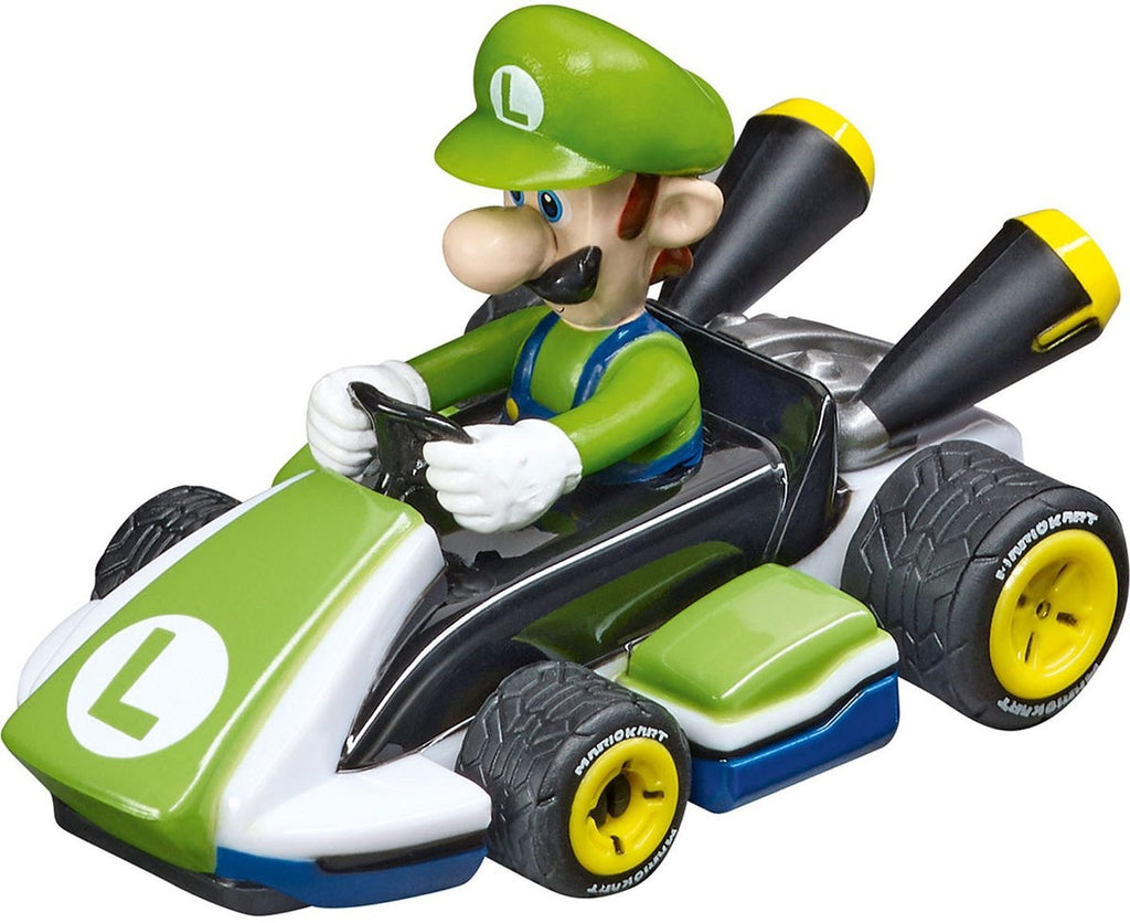 Carrera first speelgoedvoertuig auto – first – mario kart(tm) – luigi auto