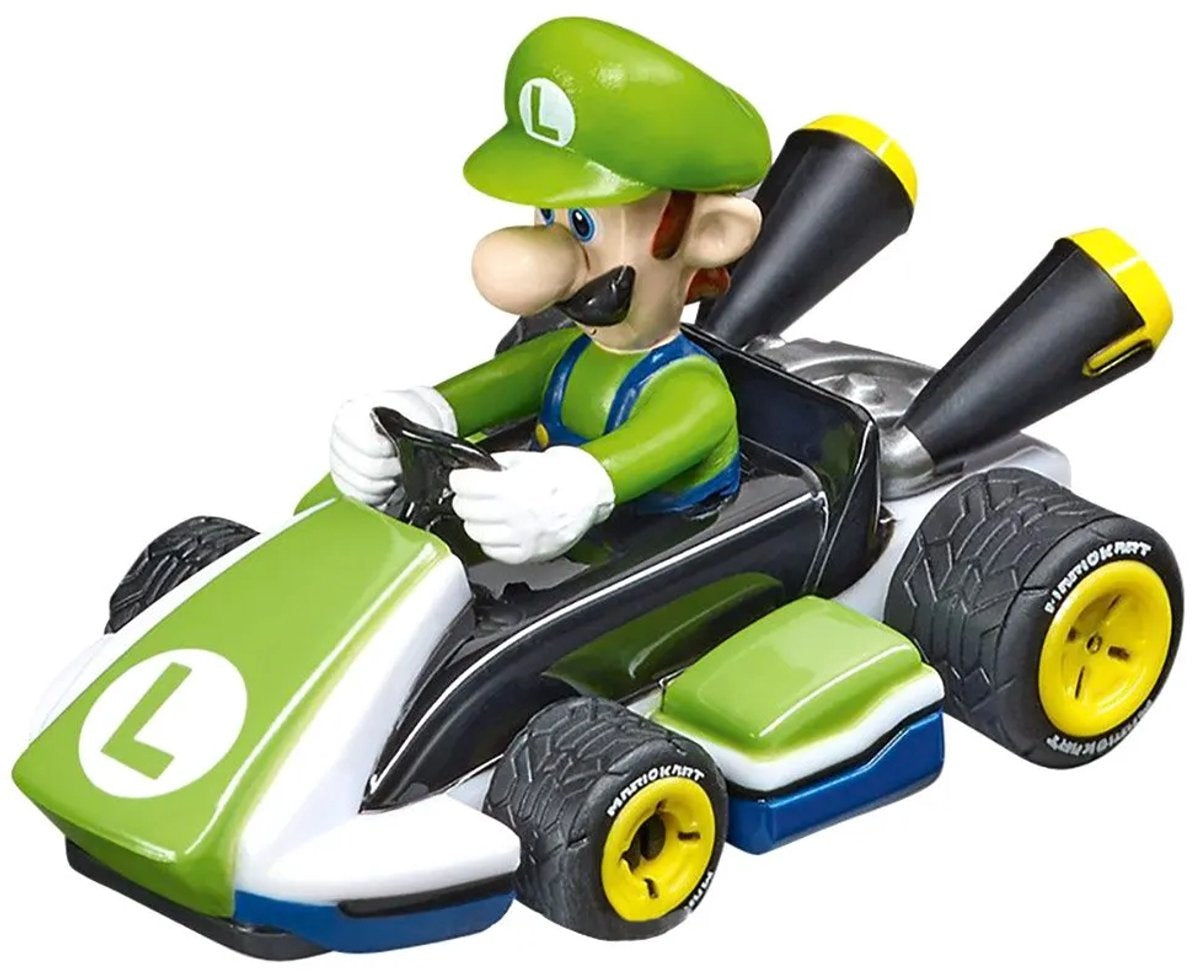 Carrera first speelgoedvoertuig auto – first – mario kart(tm) – luigi auto