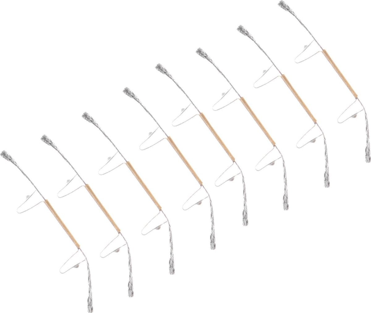 Carrera first racebaanonderdeel – sleepcontacten – onderdelen – 8 stuks