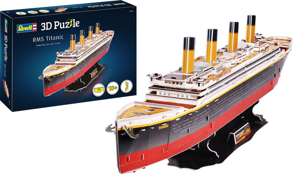 Revell puzzel – 00170 rms titanic ship 3d puzzel