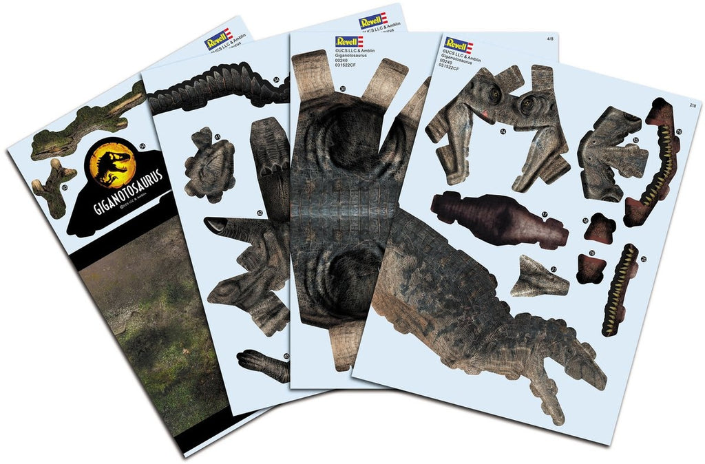 Revell puzzel – 00240 jurassic world dominion – dinosaur 1 3d puzzel