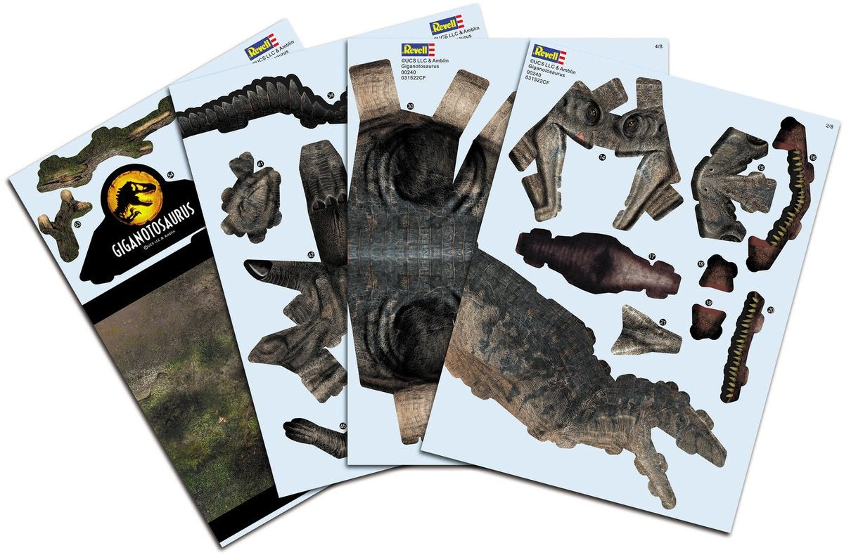 Revell puzzel – 00240 jurassic world dominion – dinosaur 1 3d puzzel