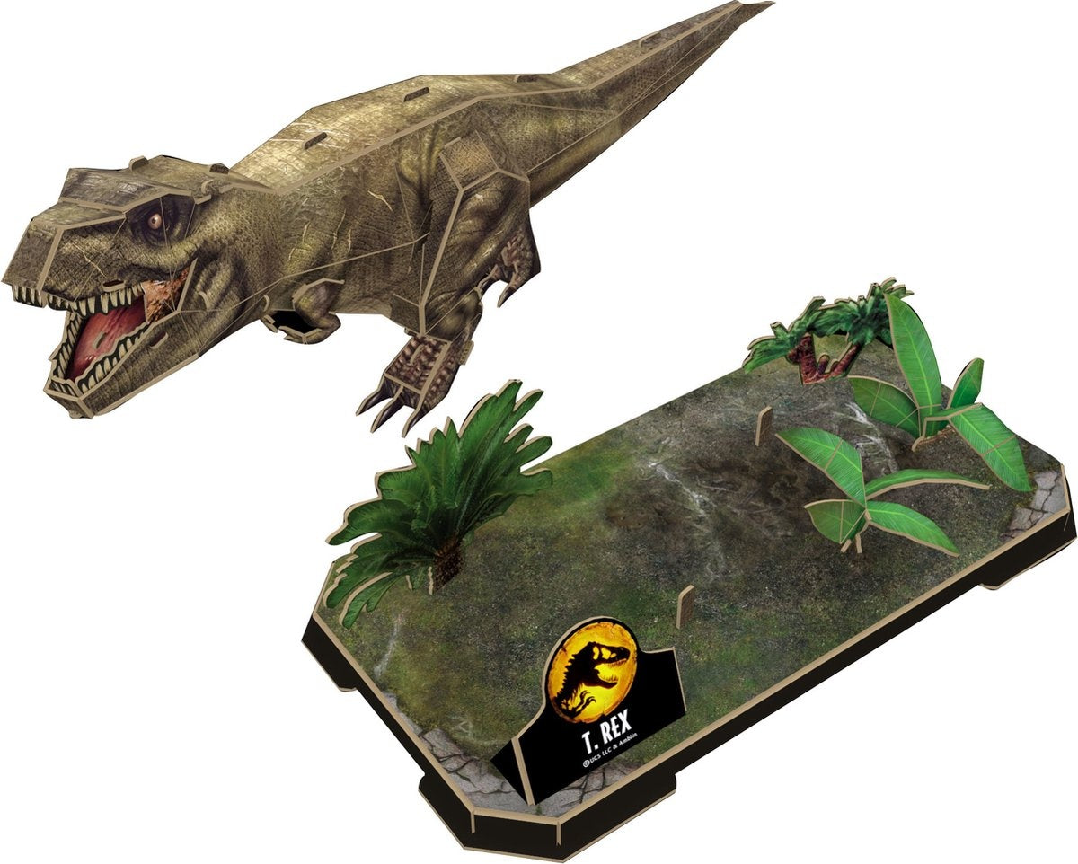 Revell puzzel – 00241 jurassic world dominion – t-rex 3d puzzel