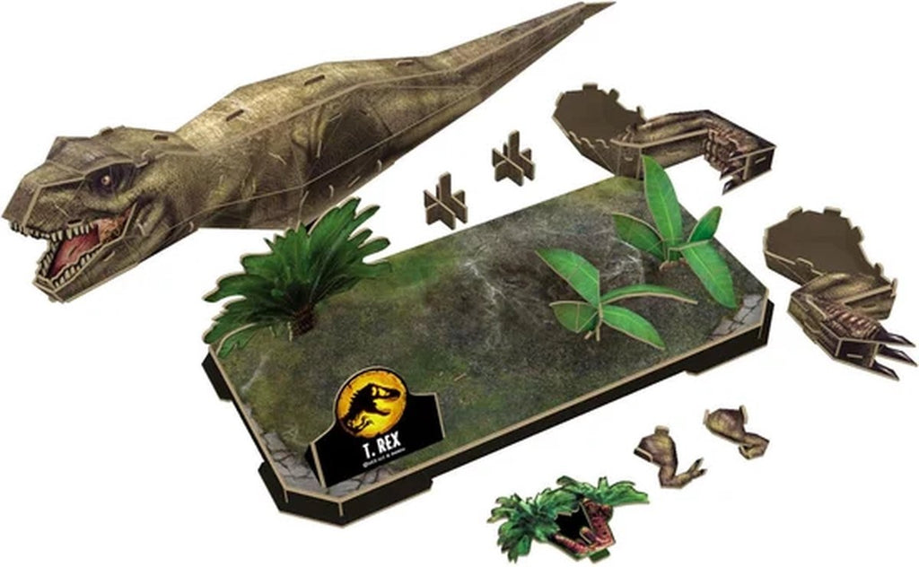 Revell puzzel – 00241 jurassic world dominion – t-rex 3d puzzel