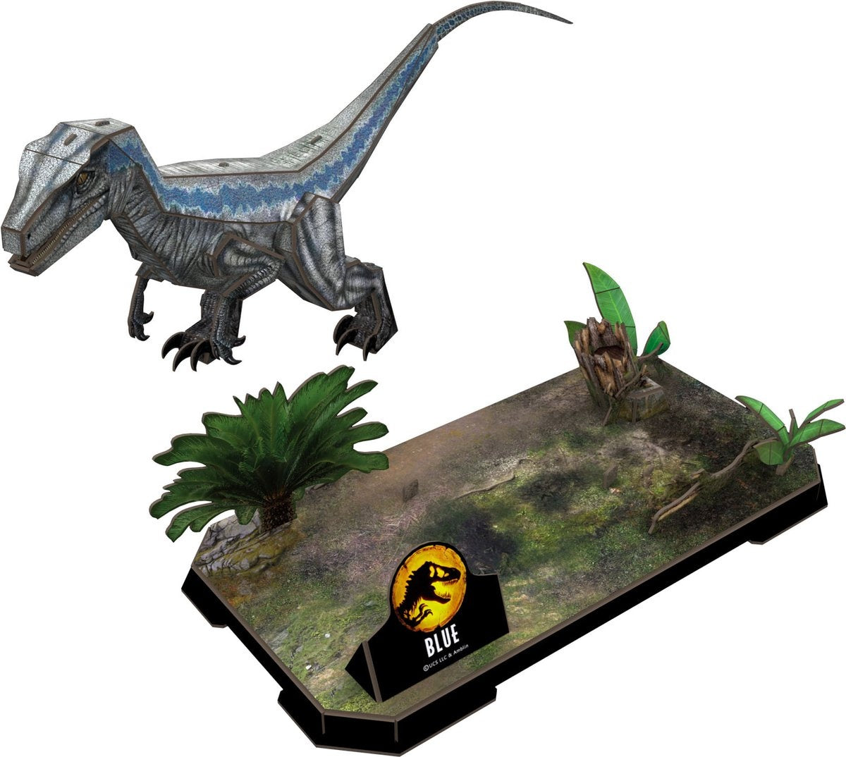 Revell puzzel – 00243 jurassic world dominion – blue 3d puzzel