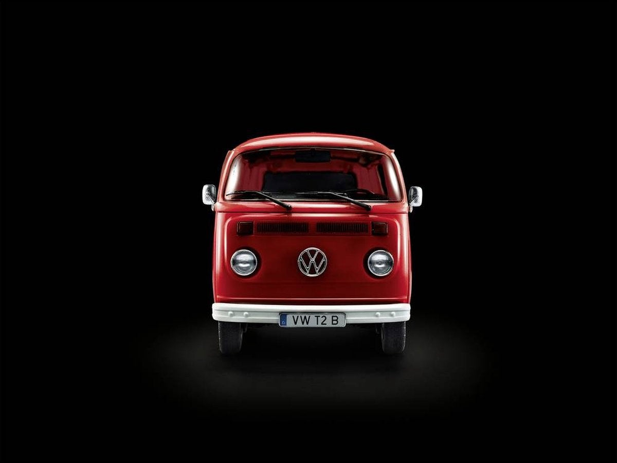 Revell modelbouwpakket auto – 00459 volkswagen vw t2 bus – technik – easy click system plastic – 1:24 – modelbouw