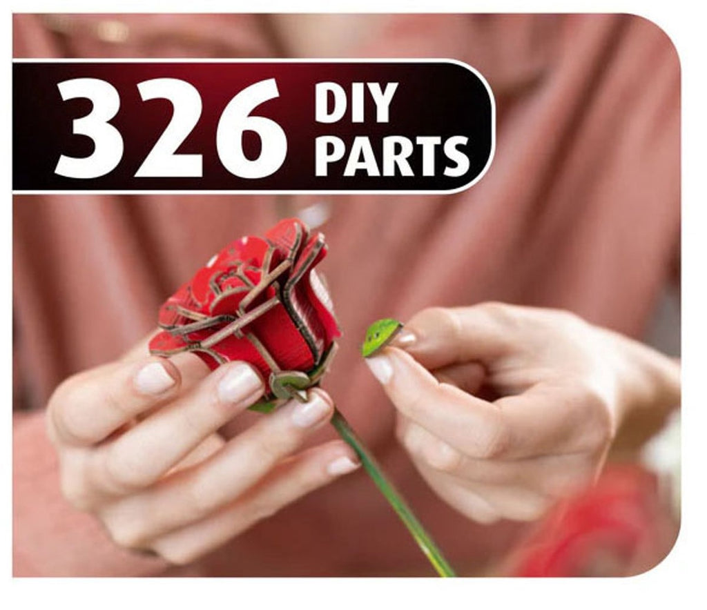 Revell modelbouwpakket – 3d houten puzzel boemen – diy modelbouw bouwpakket – creatief knutselen – bloemenfestival 00631 flowers