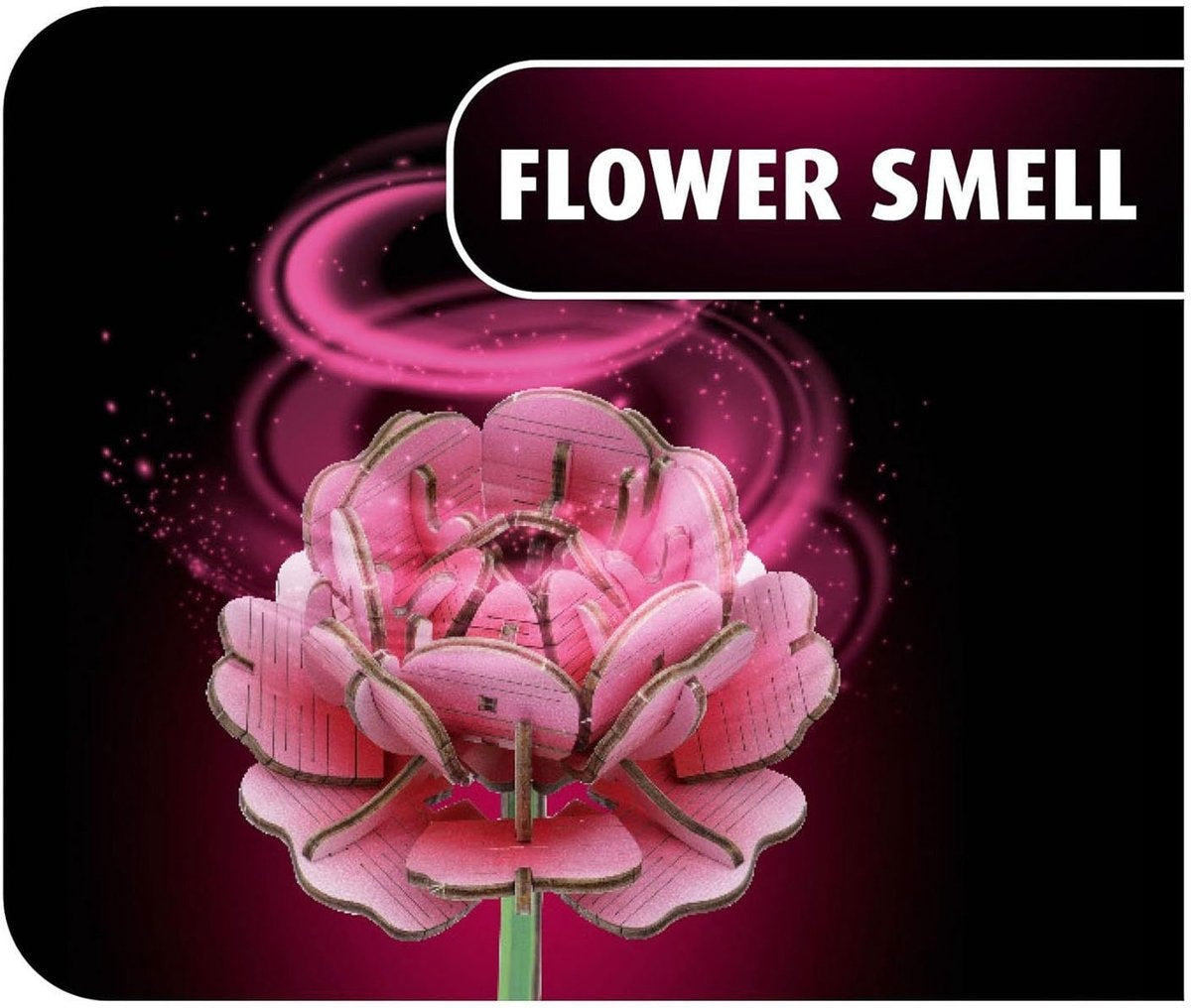 Revell modelbouwpakket – 3d houten puzzel boemen – diy modelbouw bouwpakket – creatief knutselen – bloemenfestival 00632 flowers