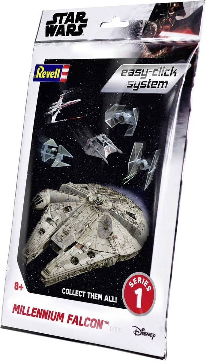 Revell 01100 millenium falcon easy-click science fiction (bouwpakket) 1:241
