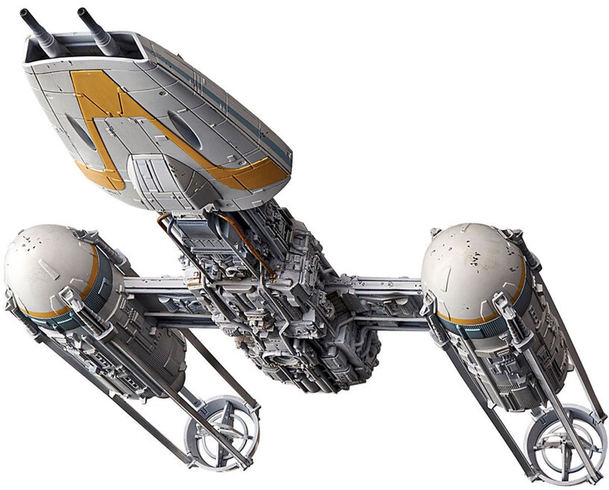 Revell – bandai 01209 star wars y-wing starfighter plastic – 1:72 – modelbouw