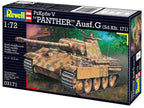 Revell modelbouwpakket militaire voertuigen – 03171 pzkpfw v pantner ausf.g (sd.kfz. 171) plastic – 1:72 – modelbouw