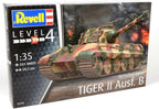 Revell modelbouwpakket militaire voertuigen – 03249 tiger ii ausf.b (henschel turr) plastic – 1:35 – modelbouw