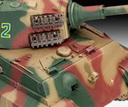 Revell modelbouwpakket militaire voertuigen – 03249 tiger ii ausf.b (henschel turr) plastic – 1:35 – modelbouw