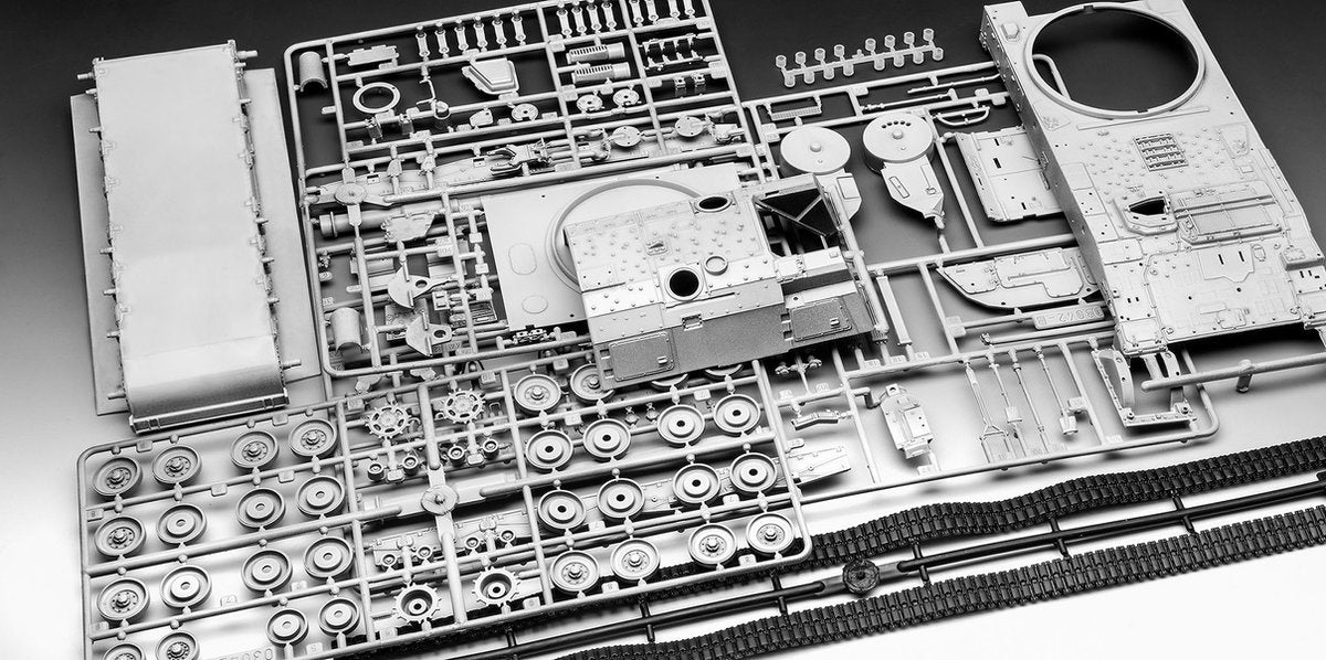 Revell modelbouwpakket militaire voertuigen – 03279 panzerhaubitze 2000 plastic – 1:35 – modelbouw
