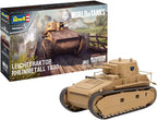 Revell modelbouwpakket militaire voertuigen – 03506 leichttraktor rheinmetall 1930 – world of tanks plastic – 1:35 – modelbouw