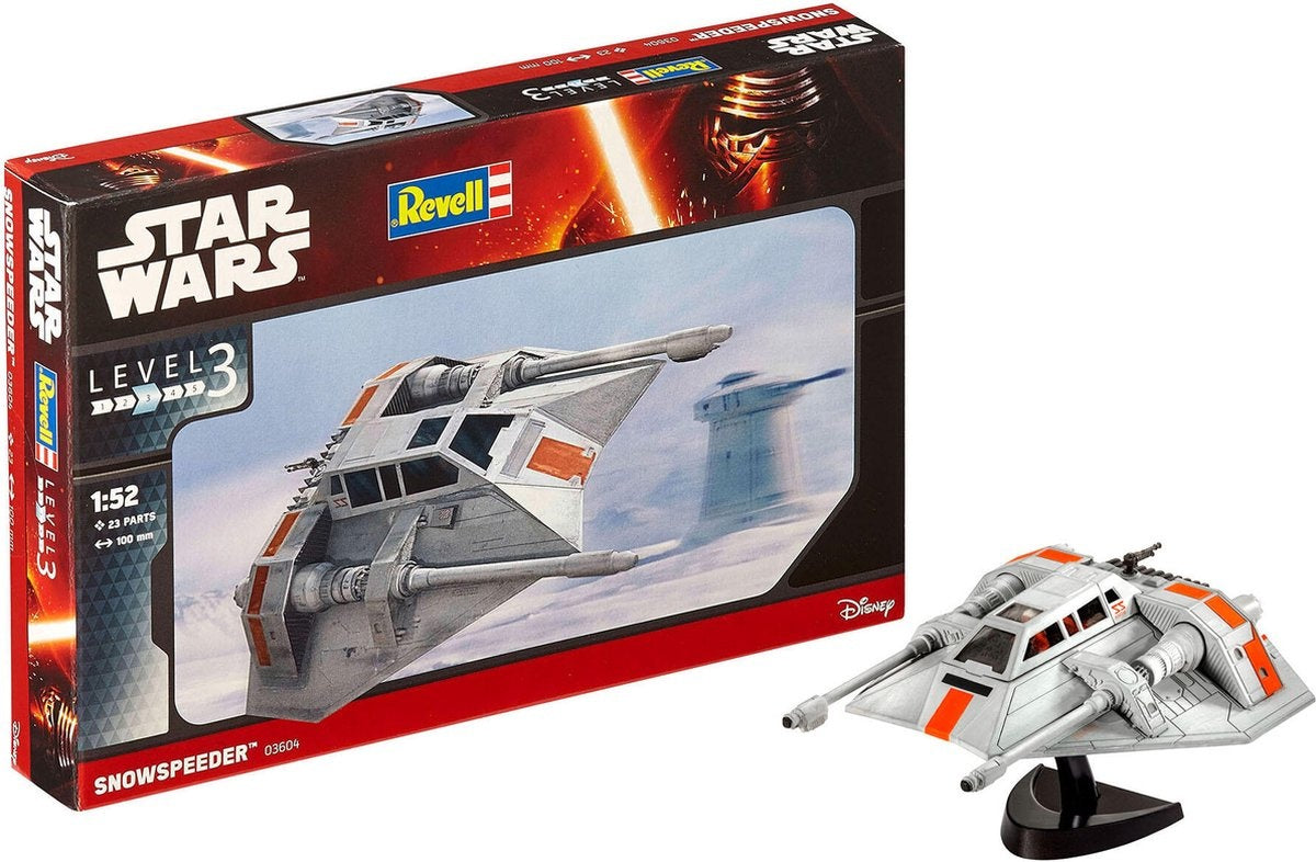Revell – 03604 star wars snowspeeder plastic – 1:52 – modelbouw