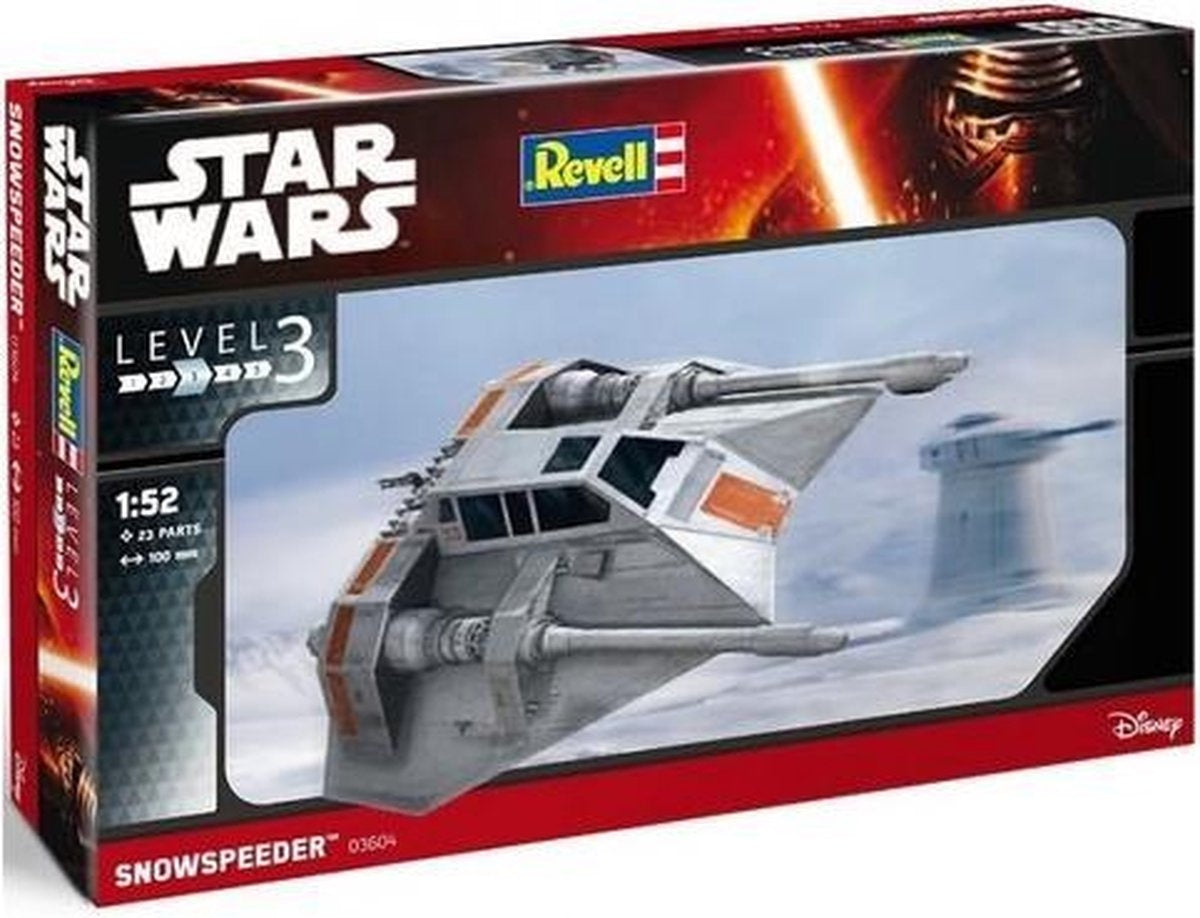 Revell – 03604 star wars snowspeeder plastic – 1:52 – modelbouw
