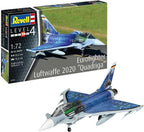 1:72 Revell 03843 eurofighter "luftwaffe 2020 quadriga" plane modelbouwpakket
