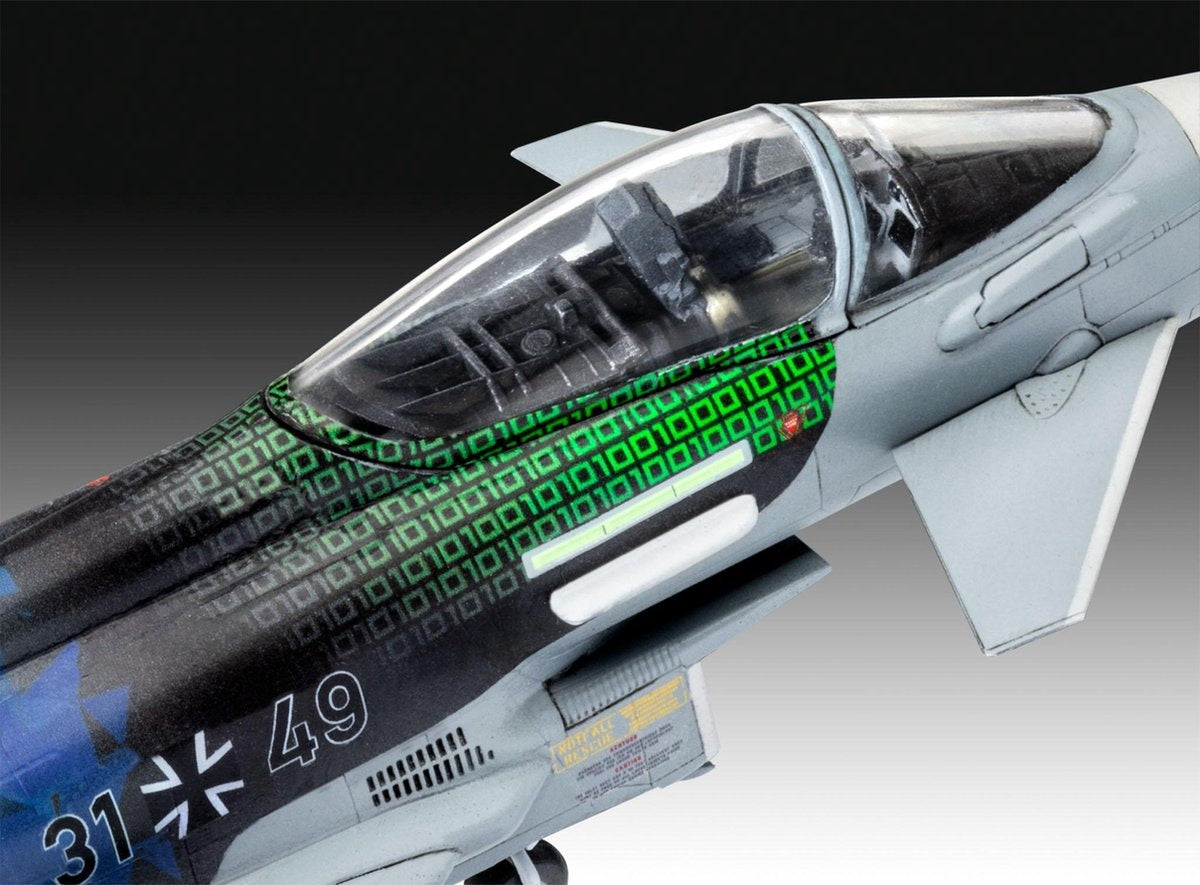 1:72 Revell 03843 eurofighter "luftwaffe 2020 quadriga" plane modelbouwpakket