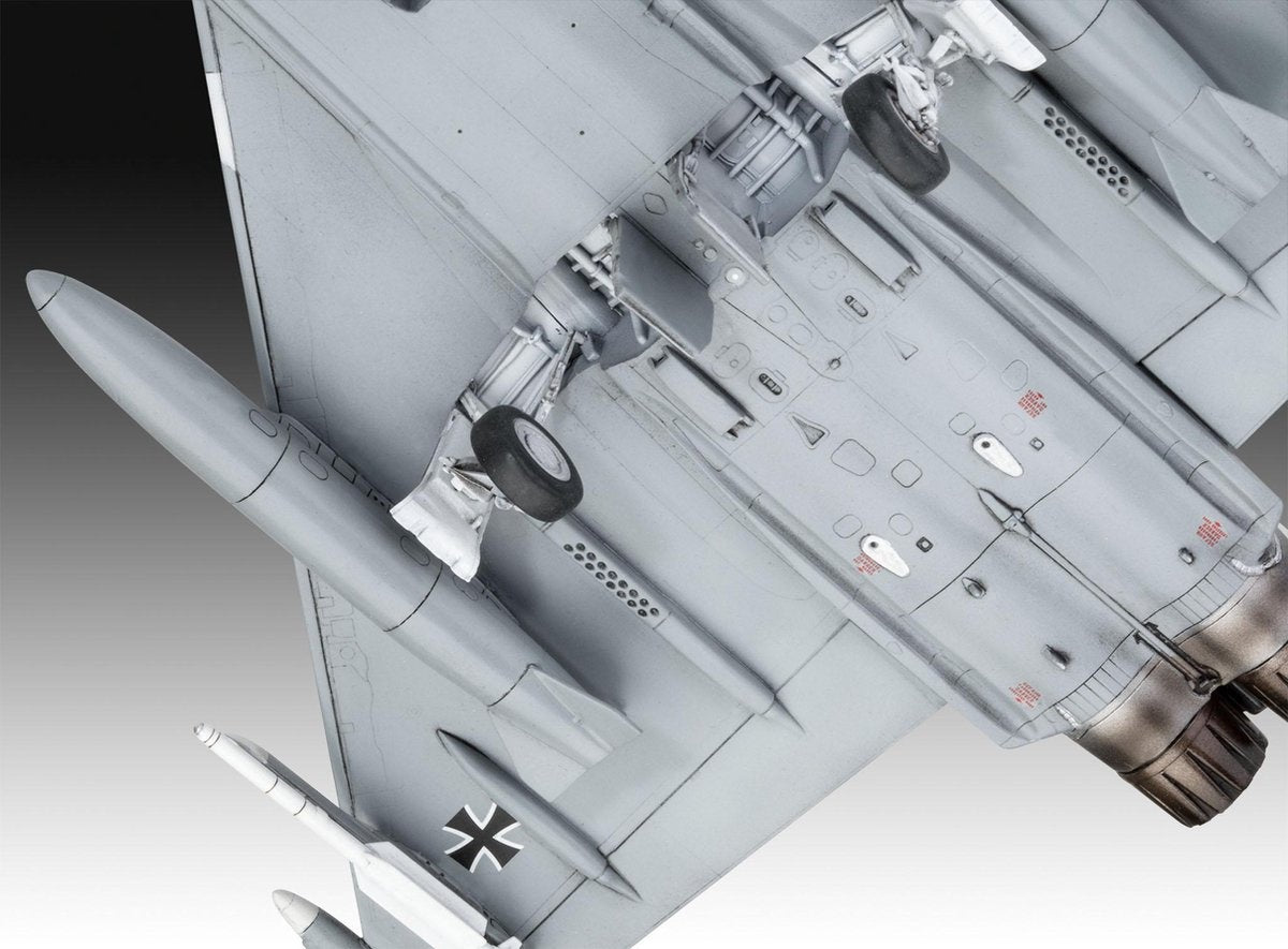 1:72 Revell 03843 eurofighter "luftwaffe 2020 quadriga" plane modelbouwpakket