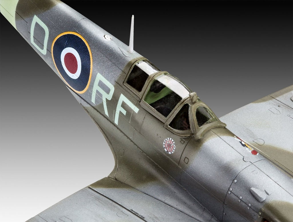 Revell modelbouwpakket militaire voertuigen – 03897 supermarine spitfire mk.vb plastic – 1:72 – modelbouw
