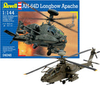 Revell modelbouwpakket militaire voertuigen – 04046 ah-64d longbow apache plastic – 1:144 – modelbouw