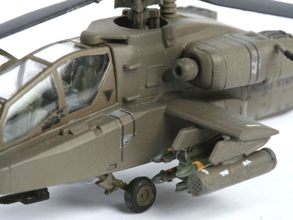 Revell modelbouwpakket militaire voertuigen – 04046 ah-64d longbow apache plastic – 1:144 – modelbouw