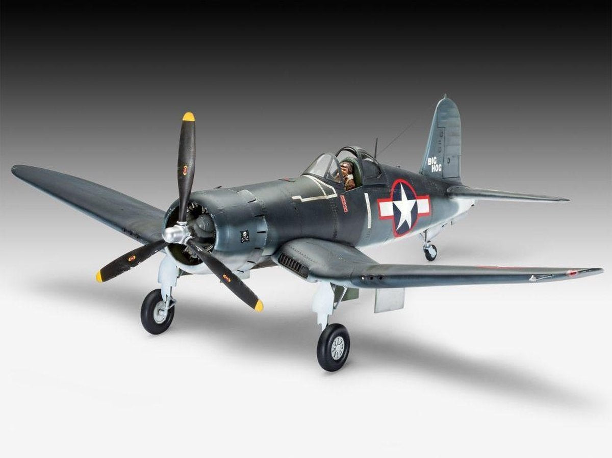 Revell modelbouwpakket militaire voertuigen – 04781 vought f4u-1a corsair plastic – 1:32 – modelbouw