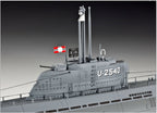 Revell modelbouwpakket militaire voertuigen – 05078 deutsches u-boot typ xxi mit interieur plastic – 1:144 – modelbouw