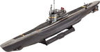 Revell modelbouwpakket militaire voertuigen – 05154 german submarine type vii c/41 plastic – 1:350 – modelbouw