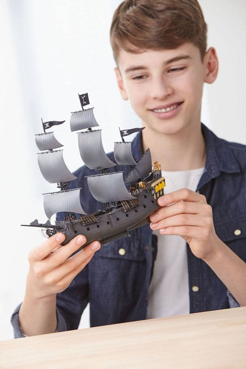 Revell modelbouwpakket schepen – 05499 black pearl pirate ship plastic – 1:150 – modelbouw