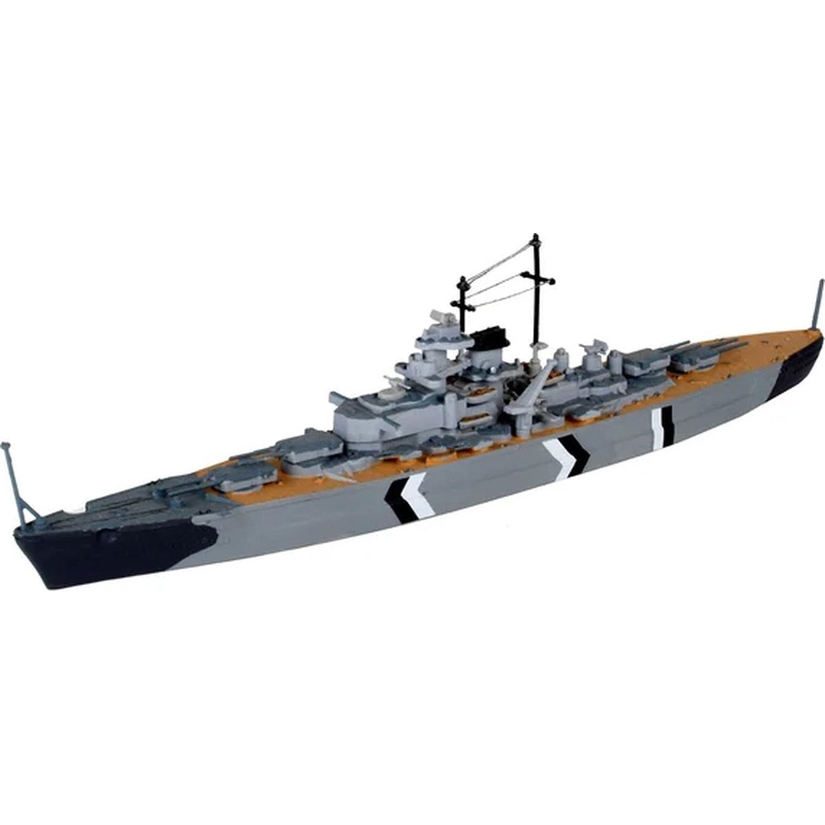 Revell modelbouwpakket schepen – 05802 bismarck ship plastic – 1:1200 – modelbouw