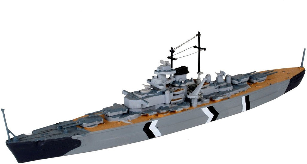 Revell modelbouwpakket schepen – 05802 bismarck ship plastic – 1:1200 – modelbouw