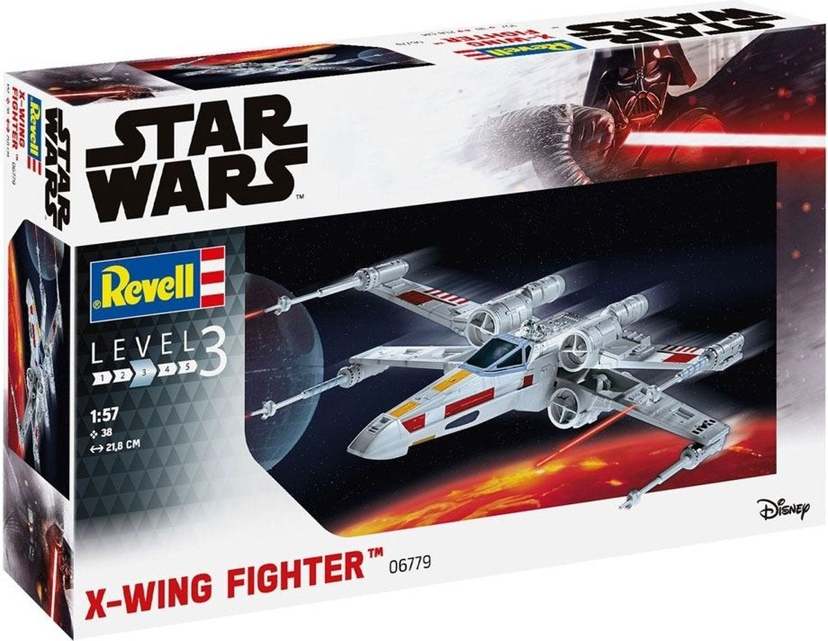 Revell – 06779 star wars x-wing fighter plastic – 1:57 – modelbouw