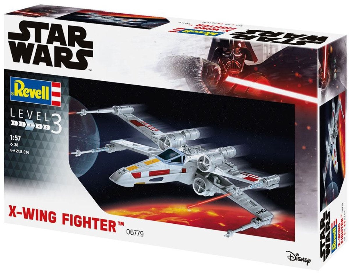 Revell – 06779 star wars x-wing fighter plastic – 1:57 – modelbouw