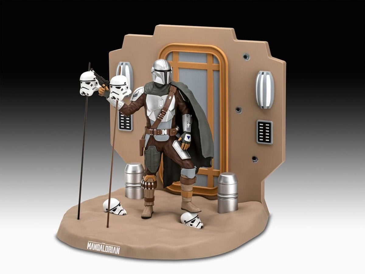 Revell – 06784 star wars – the mandalorian: the bounty hunter plastic – 1:9 – modelbouw