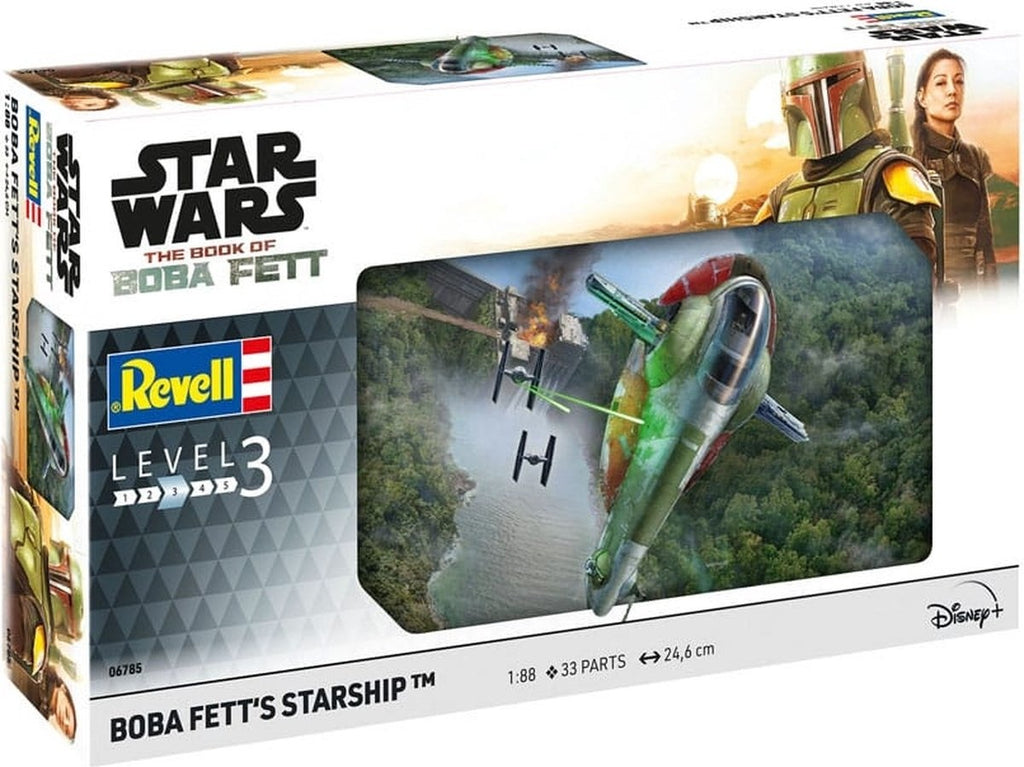 Revell – 06785 star wars – boba fetts starship plastic – 1:88 – modelbouw