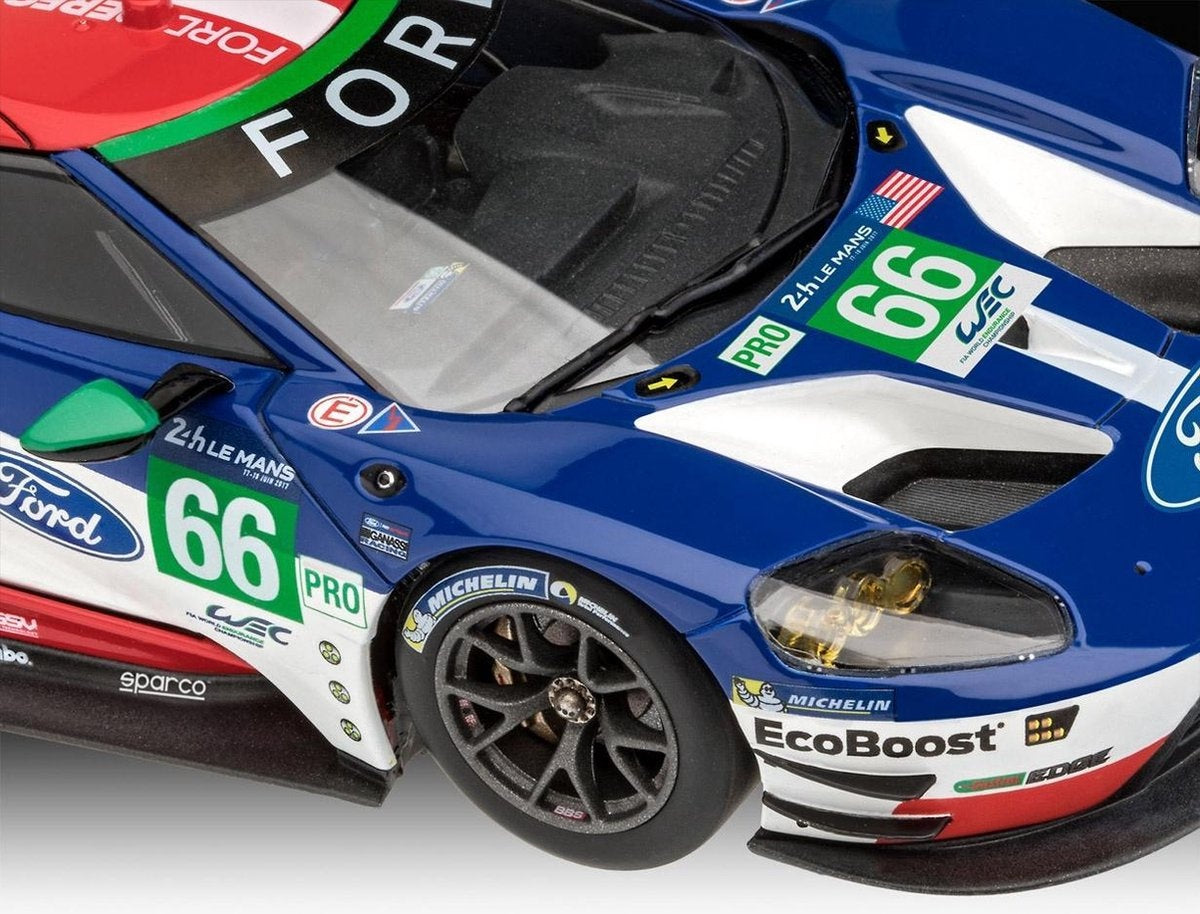 Revell modelbouwpakket auto – 07041 ford gt le mans 2017 plastic – 1:24 – modelbouw