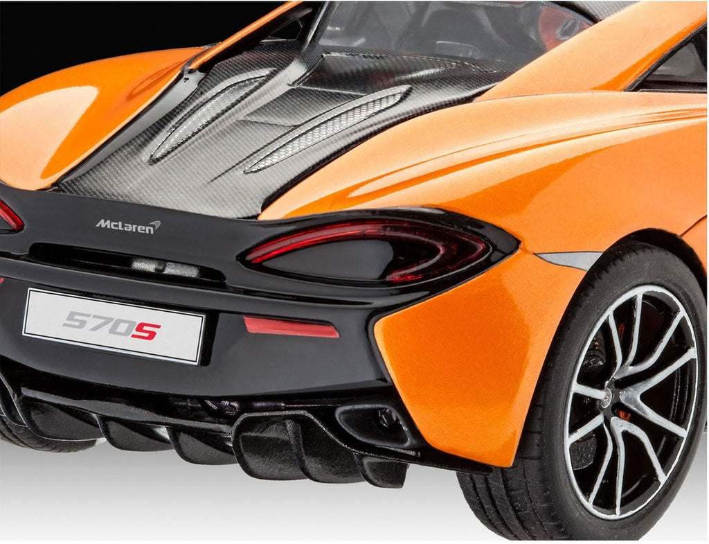 Revell modelbouwpakket auto – 07051 mclaren 570s – britse sportauto plastic – 1:24 – modelbouw