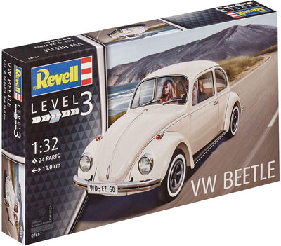 Revell modelbouwpakket auto – 07681 volkswagen vw kever – duitse personenauto plastic – 1:32 – modelbouw
