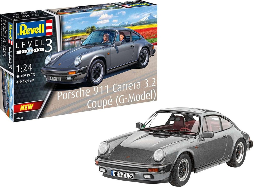 Revell modelbouwpakket auto – 07688 porsche 911 g model coupé car plastic – 1:24 – modelbouw