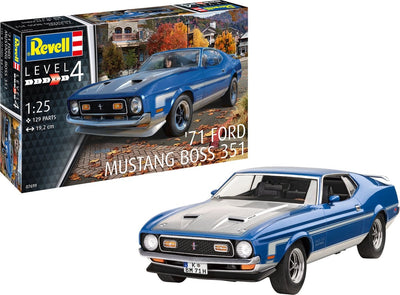Revell modelbouwpakket auto – 07699 71 ford mustang boss 351 plastic – 1:25 – modelbouw